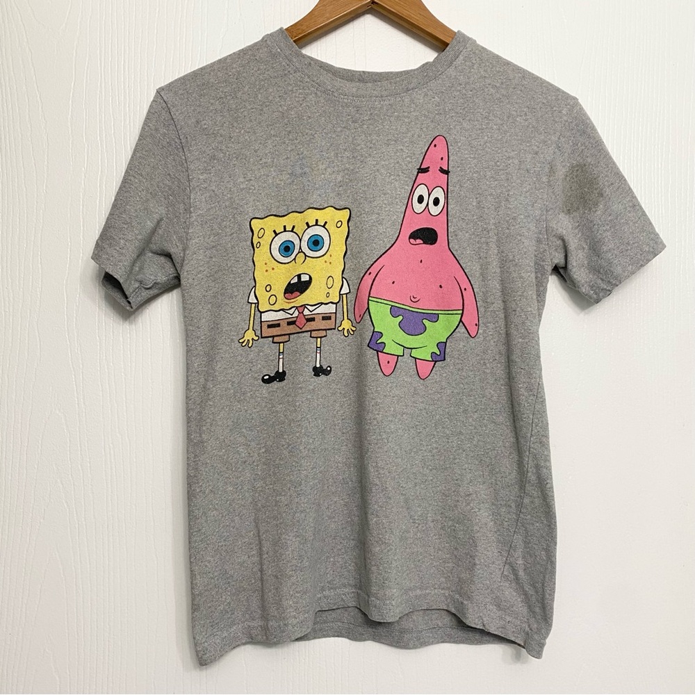 Nickelodeon SpongeBob SquarePants & Patrick Star Women’s T-Shirt Size Small
